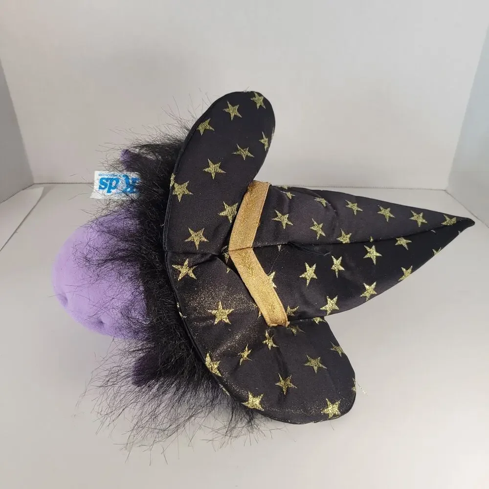 Animated Talking Witch Head Plush 14